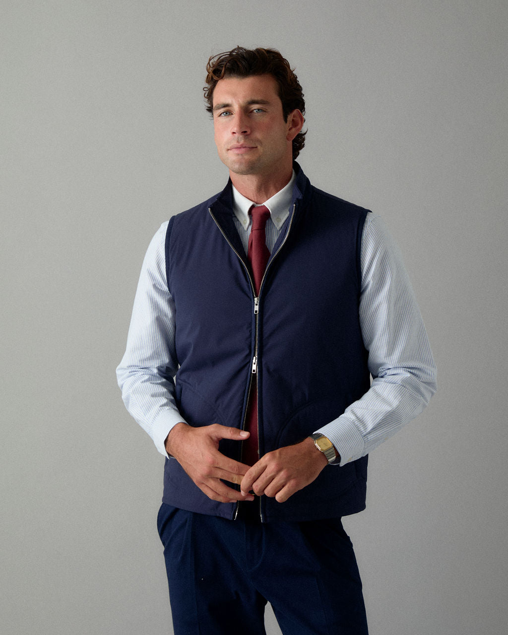 "Table for Two" Italian Silk Tie