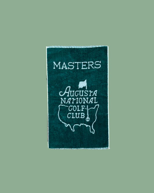 Vintage Martex Masters Golf Club Towel