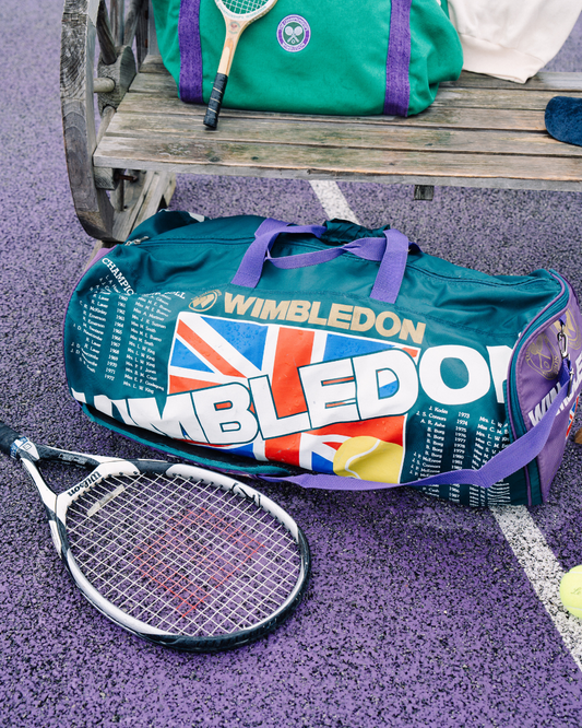 Vintage Wimbledon Official 1990s Tennis Duffle Bag