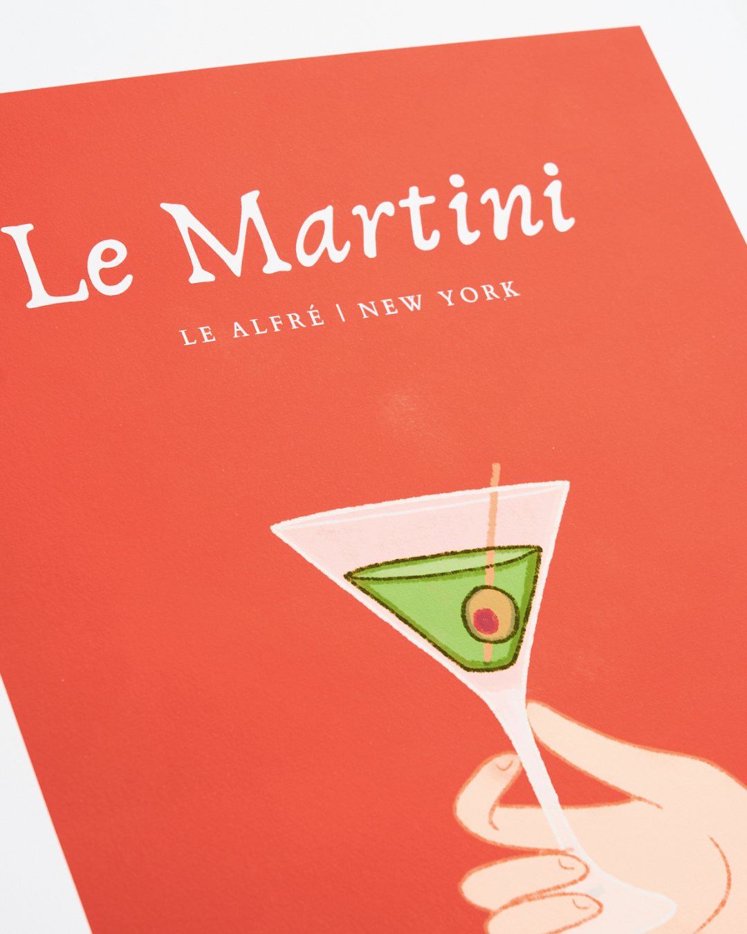 "Le Martini" (Le Alfré x Joseph Tate) Limited Edition Print