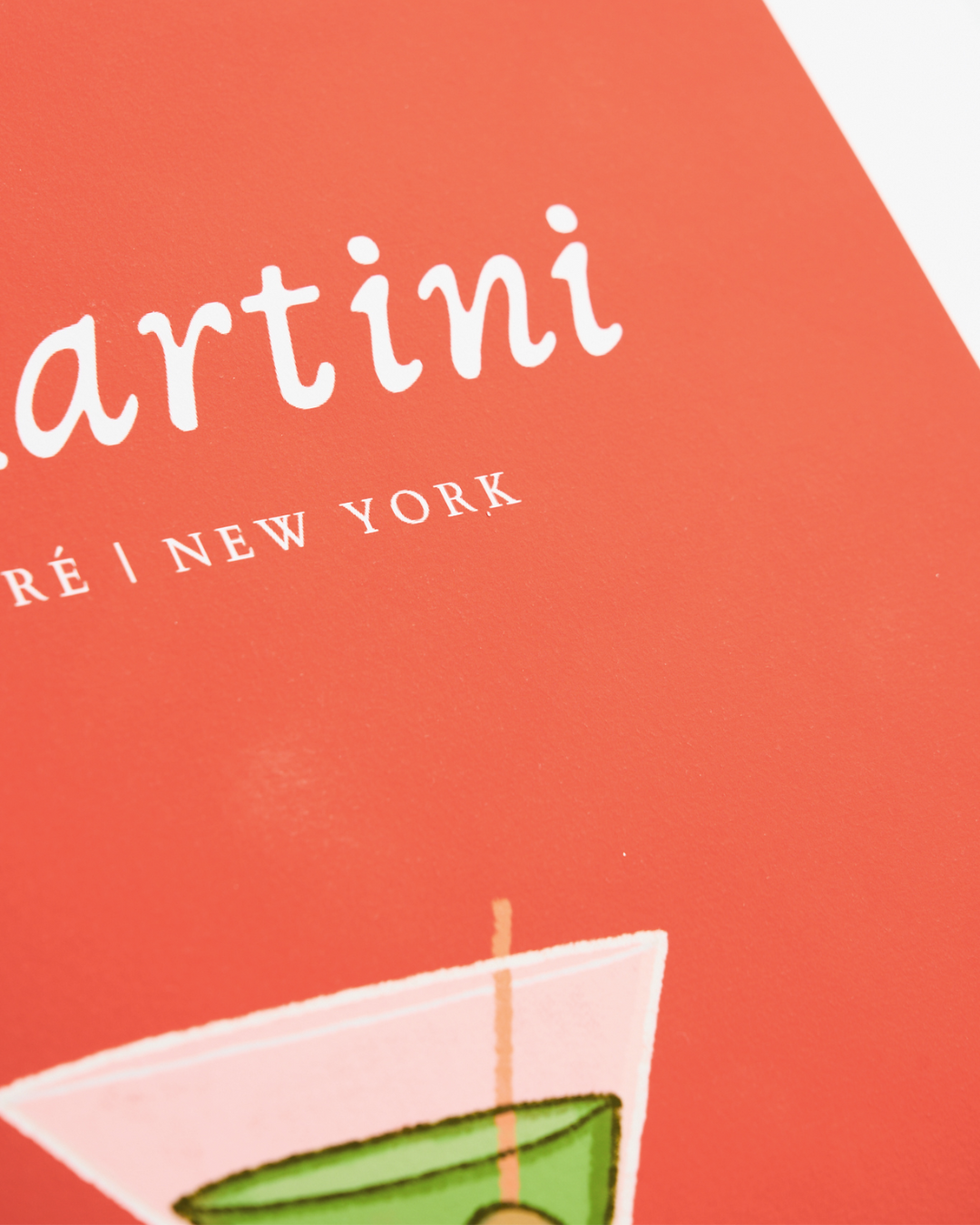 "Le Martini" (Le Alfré x Joseph Tate) Limited Edition Print