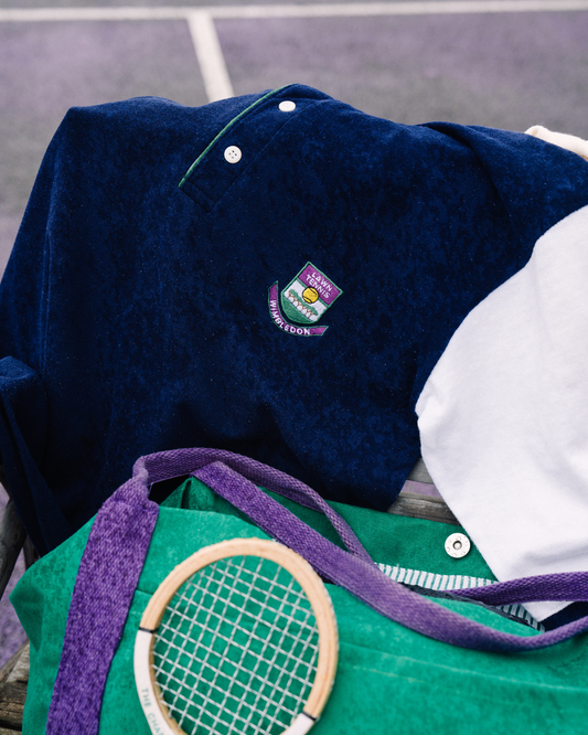 Vintage Wimbledon Lawn Tennis Official Polo