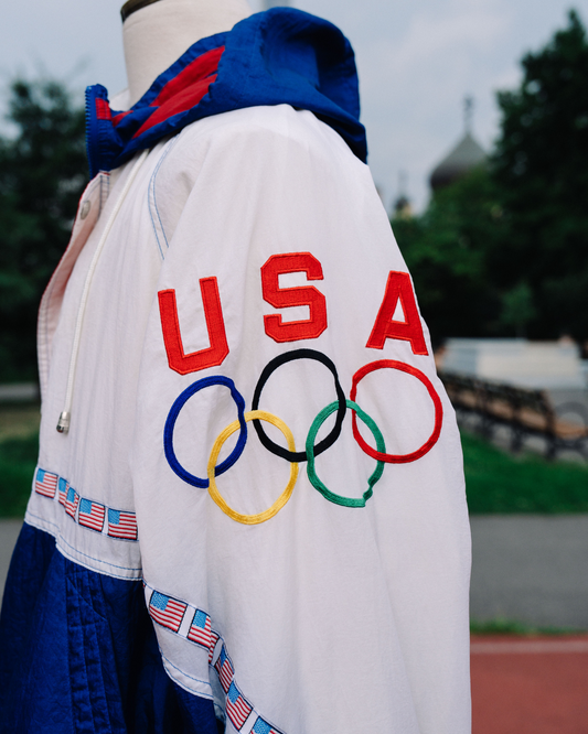 Vintage USA Olympic Windbreaker