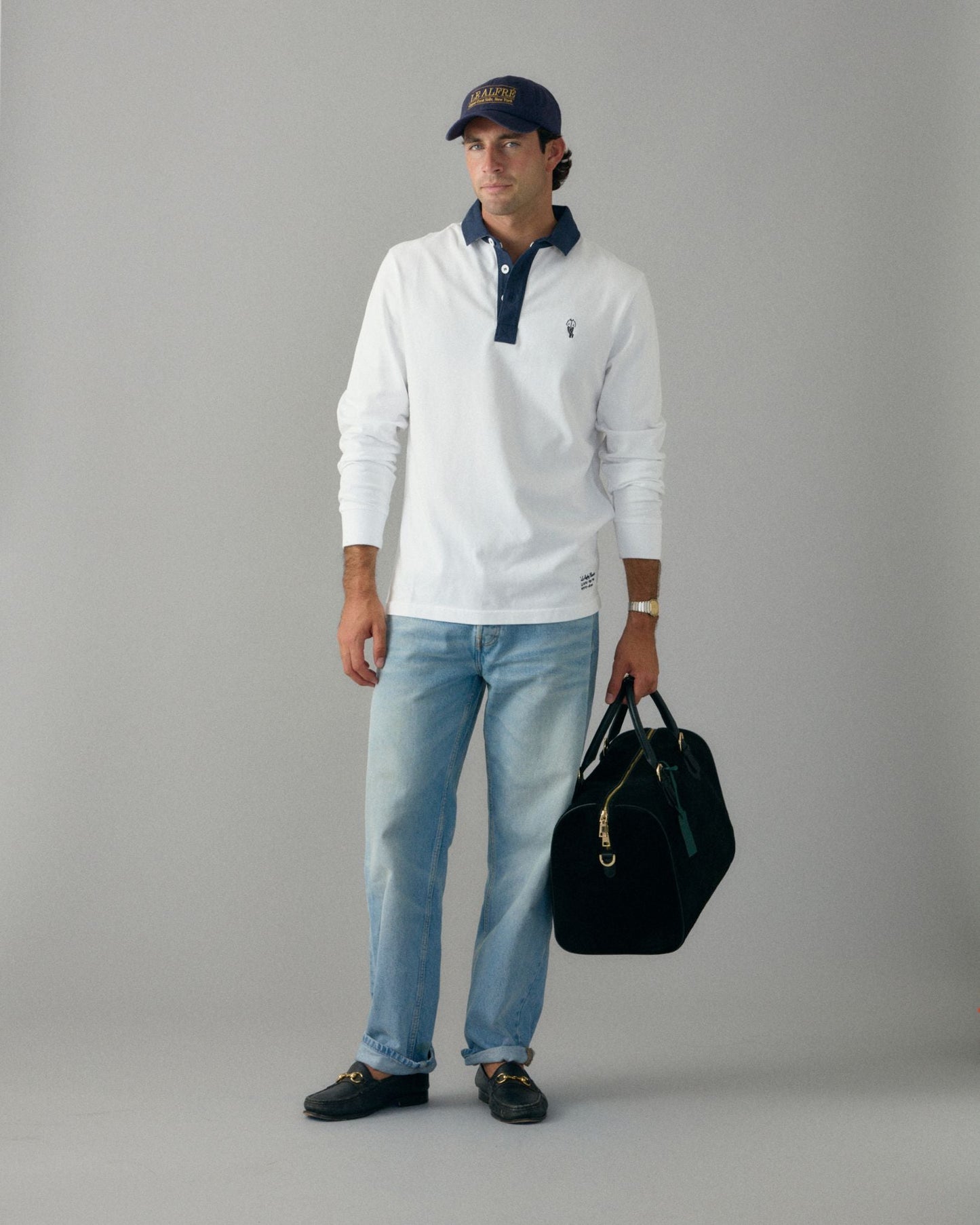 'Le Rugby' Classique White Rugby Shirt