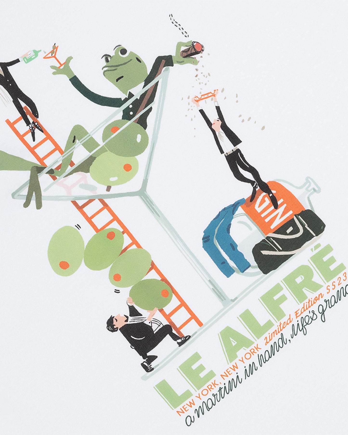 "A Martini in hand, life's grand!" Limited Edition Graphic Tee (SS23)