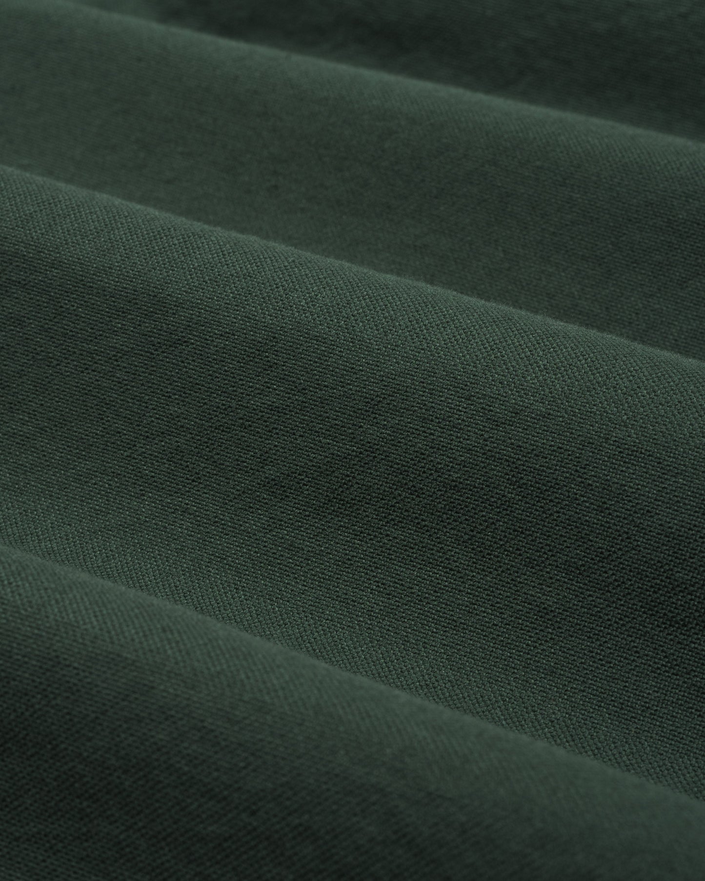 'Le Original' Hunter Green Contrast Collar Oxford Shirt