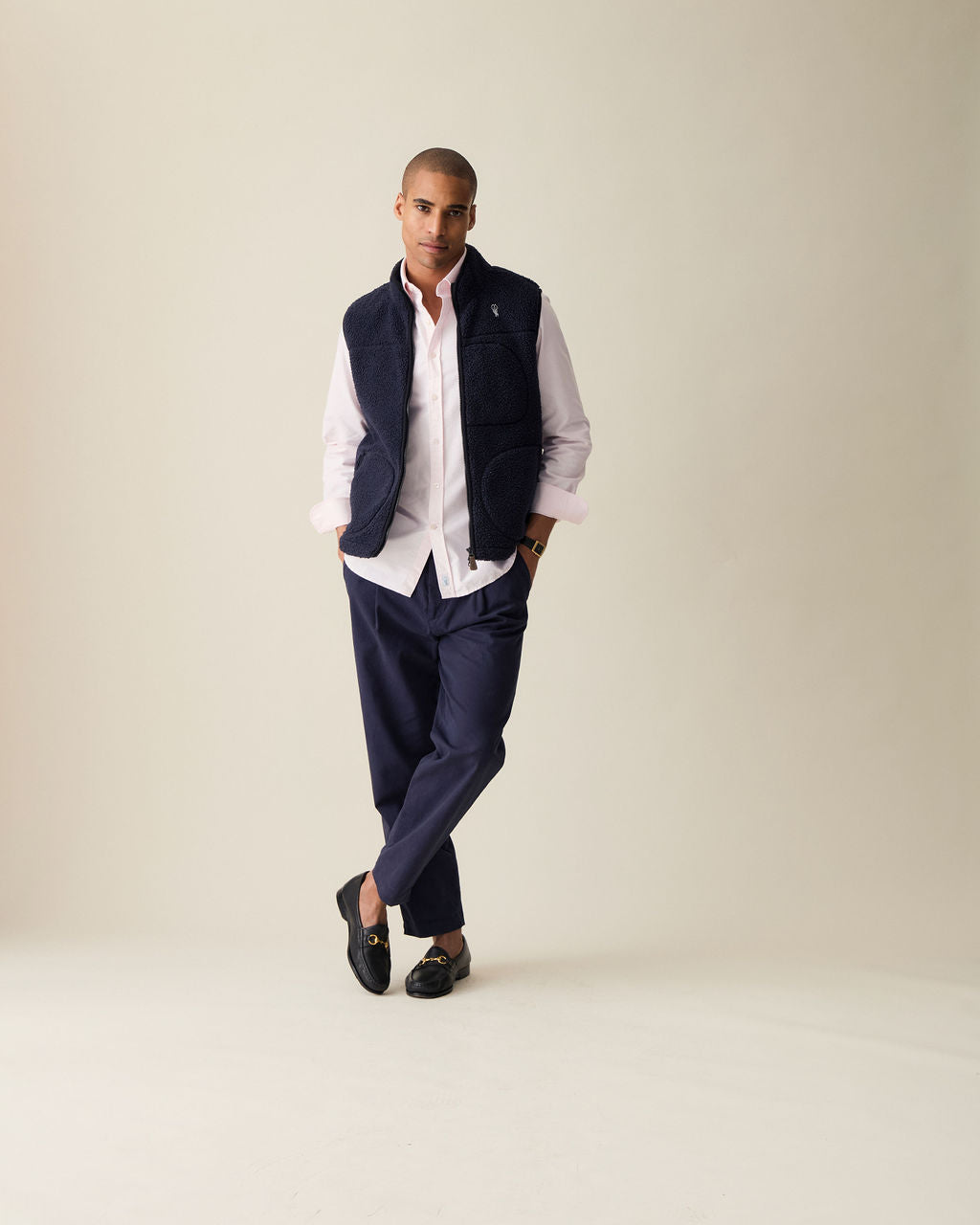 'Le Stripe' Pink Oxford Shirt