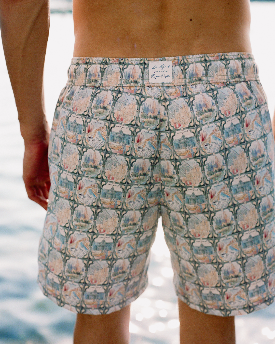 New York-Milano Swim Trunks (Limited Edition)