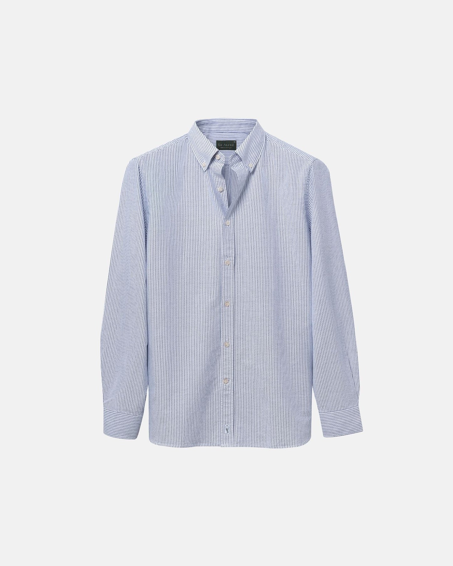 'Le Stripe' Navy Oxford Shirt